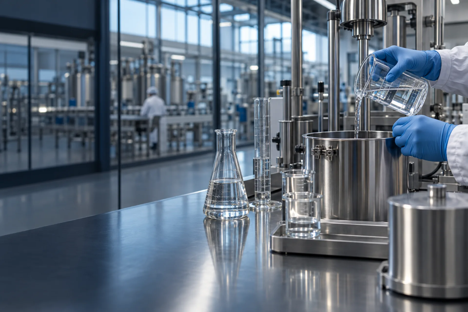 Proceso de formulación en un entorno técnico de producción